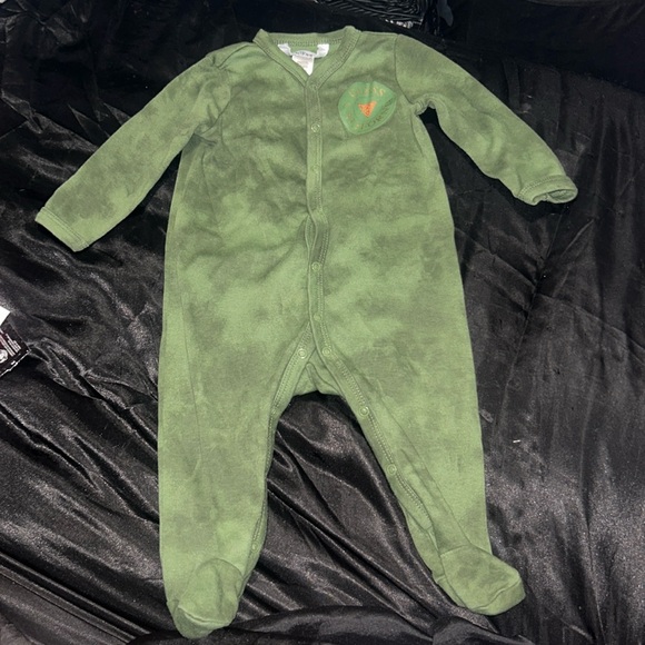 Guess Long Sleeve Button Up Footie Pjs (NWOT) - Picture 1 of 11